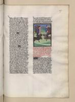 Francais 79, fol. 117, Joute de Betanzos (1387)